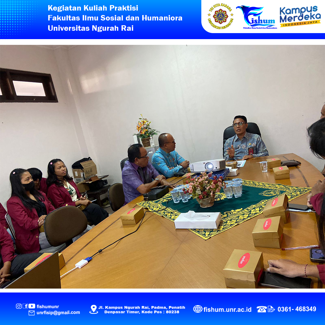 Telah dilaksanakan Kegiatan Kuliah Praktisi Fakultas Ilmu Sosial dan ...